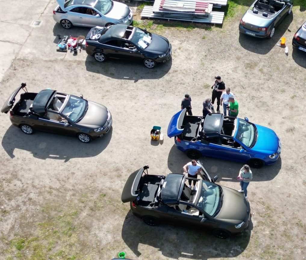 VW EOS Workshop im Freien